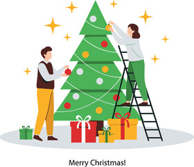 Isometric illustration of a colorful pile of wrapped gift boxes with decorative bows, perfect for holidays, birthdays, and festive celebration concepts