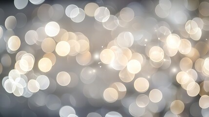 Obraz premium Abstract Bokeh Light Background for Holiday Season and Festive Design Elements