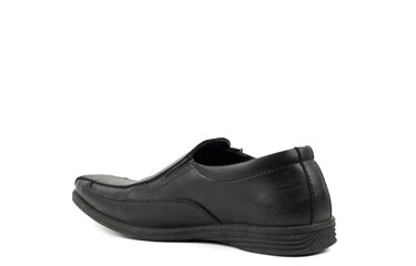 Sleek Leather Slip-On Formal Footwear for Business or Event