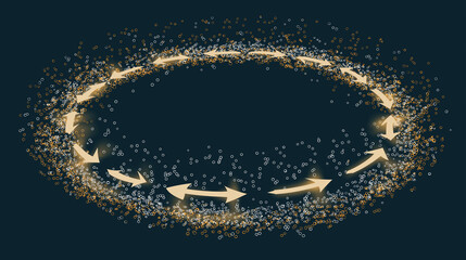 Neurological Reuptake Cycle Diagram - Brain Chemistry Neurotransmission Process Illustration