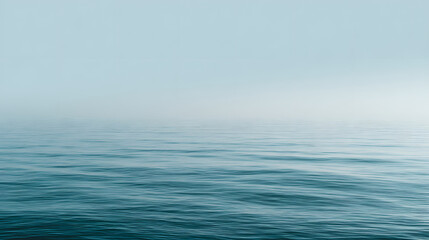 Fototapeta premium Misty Ocean Horizon