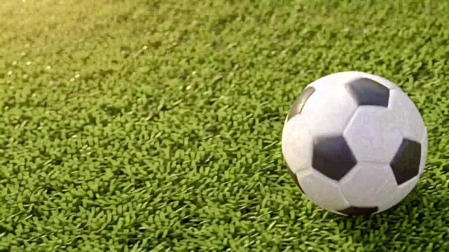 soccer ball rolling over the year 2026