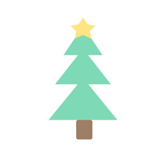 Fototapeta premium Christmas Tree Minimal 02
