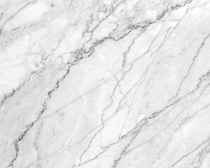 White Carrara Marble Texture: Gray Veining Luxury Background