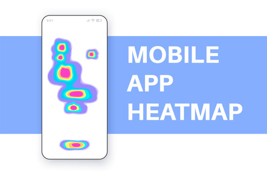 Mobile app heatmap