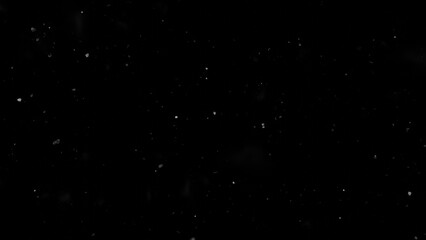 Fototapeta premium 白い埃のパーティクルのCGエフェクト背景。自然な汚れのイラスト