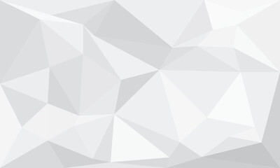 Abstract Monochrome Geometric Triangle Pattern Low Poly Background