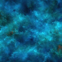 Fototapeta premium Abstract Colorful Space Seamless Pattern