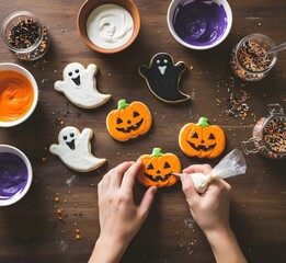  The Fun of Decorating Halloween Sugar Cookies
