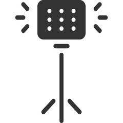 Retro 8 bit video game pixel forest set with trees and UI elements for gaming interface design