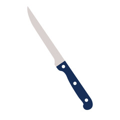 Knife simple flat vector design isolated on a white background