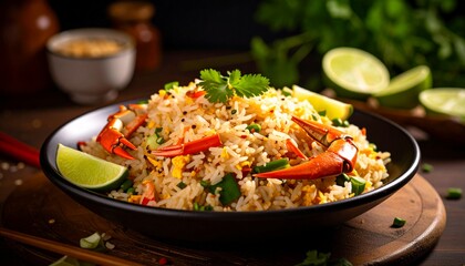 Thai Style Crab Fried Rice Recipe