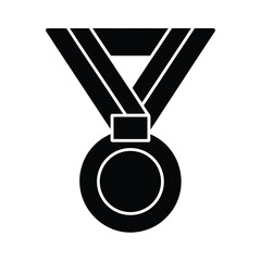 Bronze Medal Icon Vector Illustration