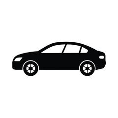 Car Side Icon Vector Illustration