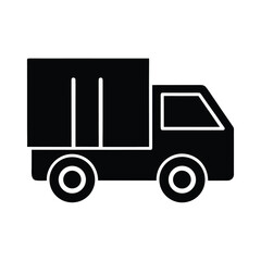 Truck Cargo Icon Vector Illustration