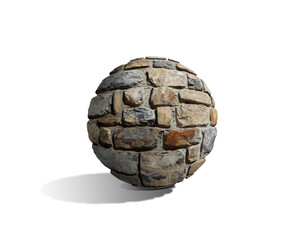 old stone ball
