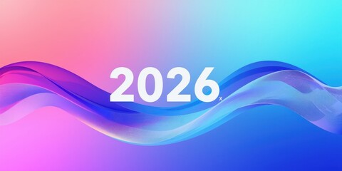 Data flow wallpaper for 2026 a vibrant year in digital design illustrating future trends in technology