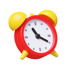 Clock Time Icon 3D