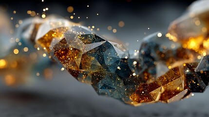 Translucent Polygon Helix Drift/透明ポリゴンヘリックス漂流5