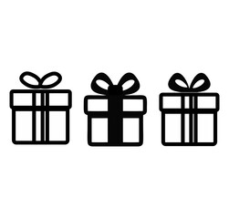 gift boxes vector illustration