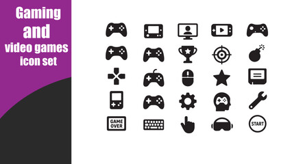 Gaming and video games icon 