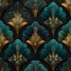 Detailed view of an ancient Gothic cathedral interior featuring a blue glass wall and ceiling with a stone arch pattern decoration