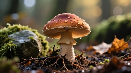fly agaric mushroom