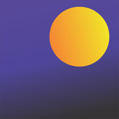 The night full moon background black and purple gradient 