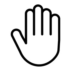 Obraz premium Hand icon