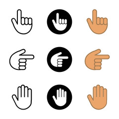 Hand icon