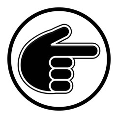 Hand icon
