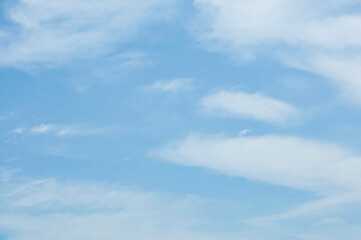 blue sky with clouds