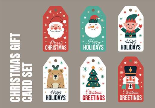 Christmas Gift Card Set