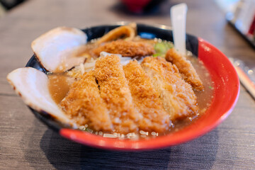 fried chicken with rice