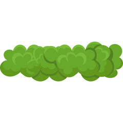 Green Bushy Shrubbery With A Top View Perspective And A Transparent Background Ideal For Outdoor Landscaping And Garden Design Projects