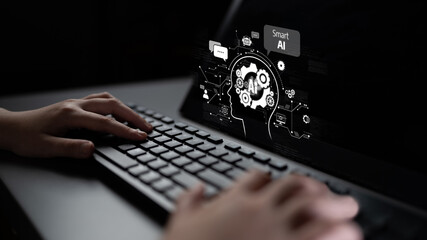 AI assistant with LLM, big data, machine learning, and generative AI powers prompt engineering and...