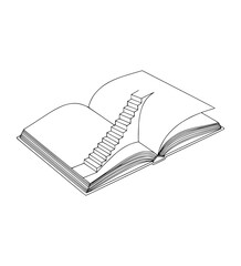 Staircase Inside a Book