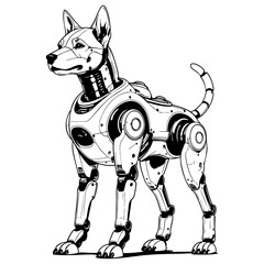 Futuristic Robo Dog
