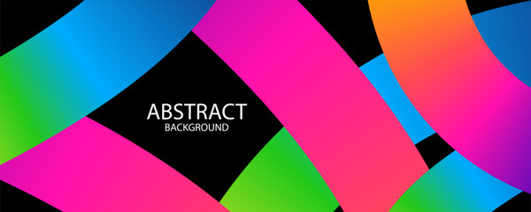 Obraz premium Abstract Color Lines background. with Wave Color Shapes Pattern. Rainbow Colored Fluid Graphic Elements. Posters with 3D Wavy and Spiral Ribbons, colorful waves cards, cover, flayer, cover banner.