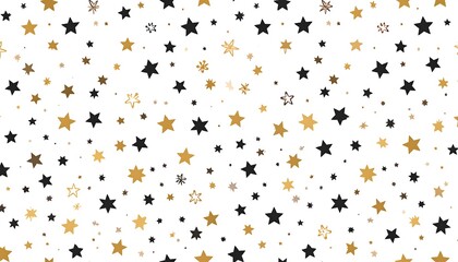 confetti on white background
