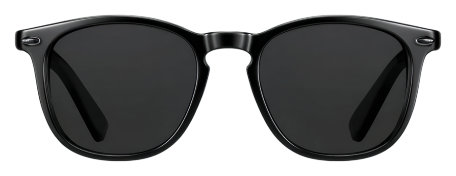 Stylish sunglasses for summer adventures urban product isolated on transparent background