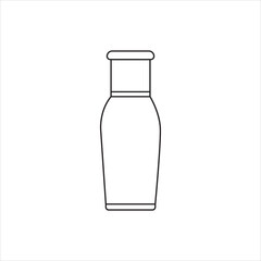 BOTTLE ICON CAN BE USED FOR OIL, GLUE AND BEAUTY PRODUCTS