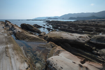 Tatsukushi Coast in the southern cape of Kochi Prefecture, Shikoku, Japan