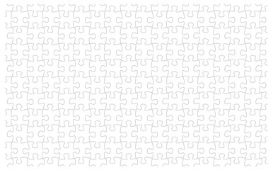 Obraz premium 白黒のジグソーパズル背景素材