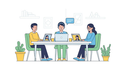 Online Collaboration: Creative Teamwork in a Digital Workspace and Communication