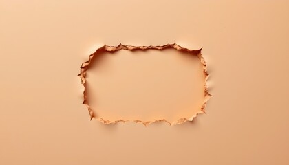 Colorful Torn Edges Frame with Playful Vibe