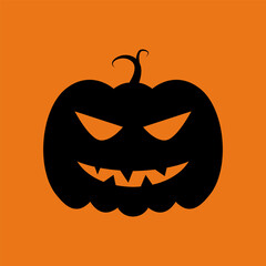 Pumpkin and other Halloween symbols and signs pattern vector jack o lantern checked character doodle tile background isolated gift wrapping paper wallpaper