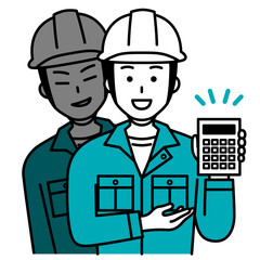 悪徳業者の作業員の男性