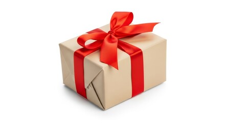 Obraz premium Gift Box Isolated on White Background