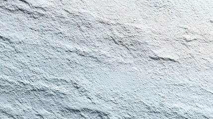 Close-up Texture of White Rough Plaster Surface